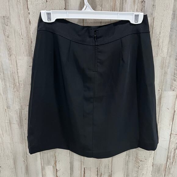 Gap Black Pleated Mini Skirt - Preppy Academic Style - Size 0 - Picture 5 of 7